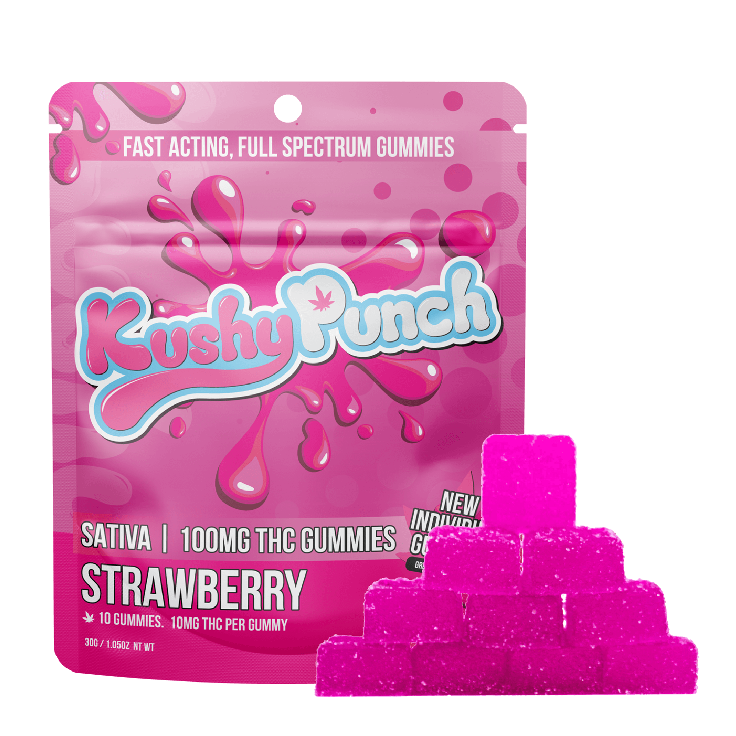 Sativa Strawberry Gummies
