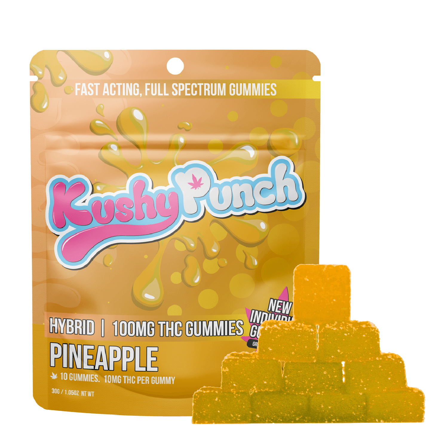 Hybrid Pineapple Gummies