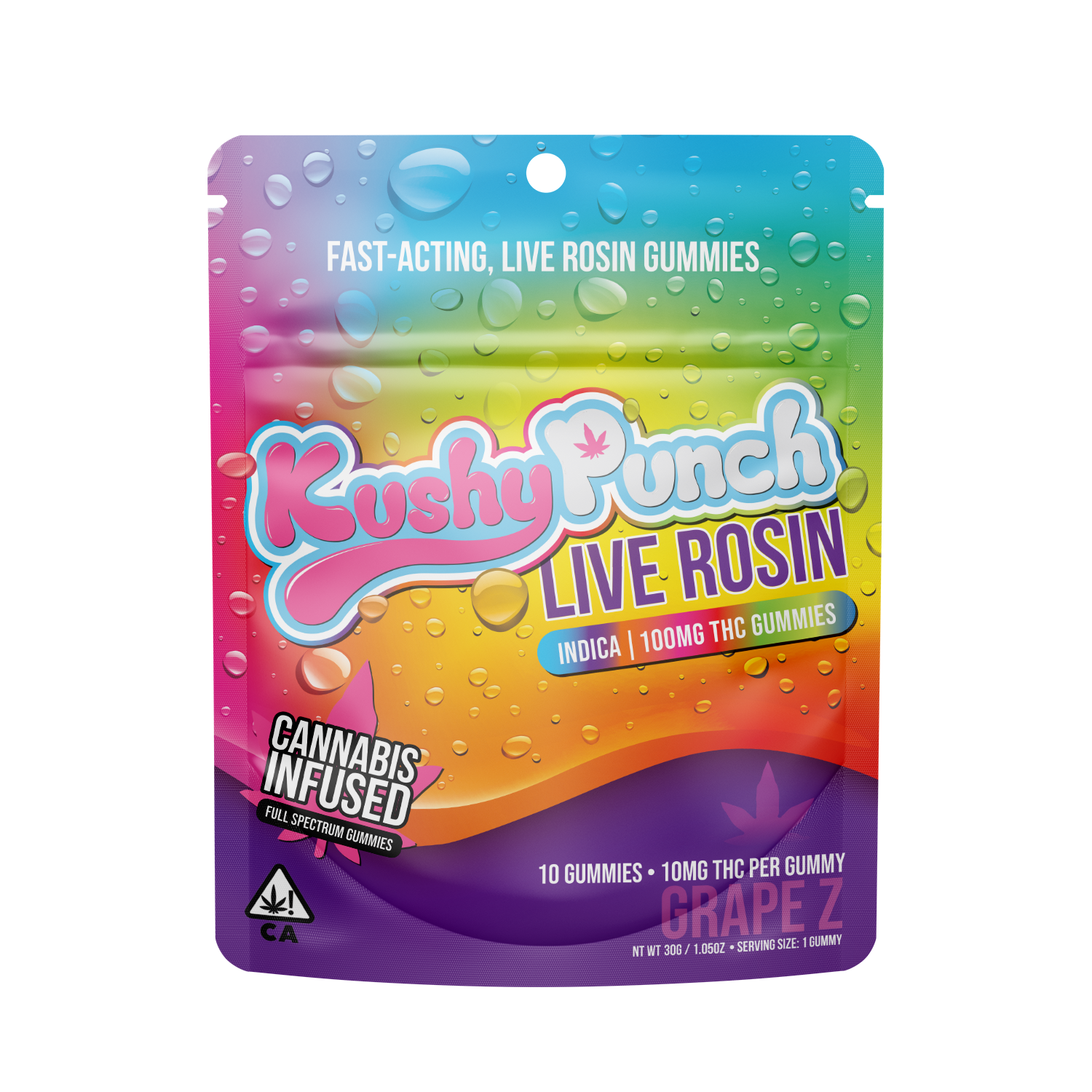 Indica Live Rosin Gummies