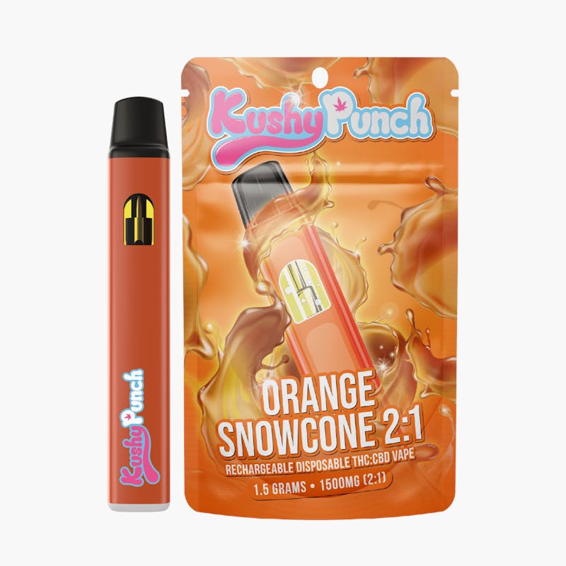 Orange Snowcone 2:1 Disposable Vape