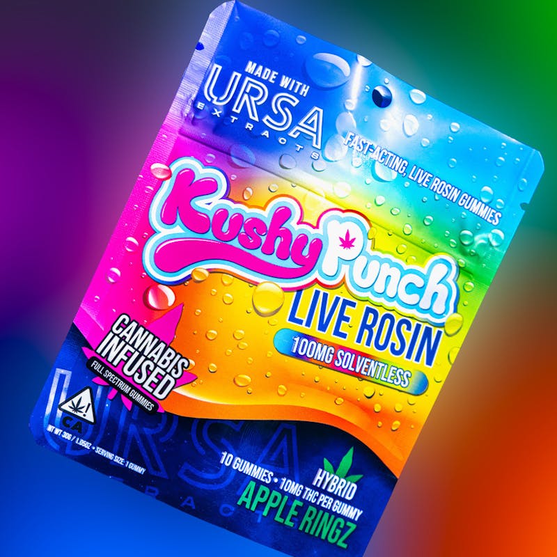 Apple Ringz Live Rosin Gummies (Kushy Punch x URSA)